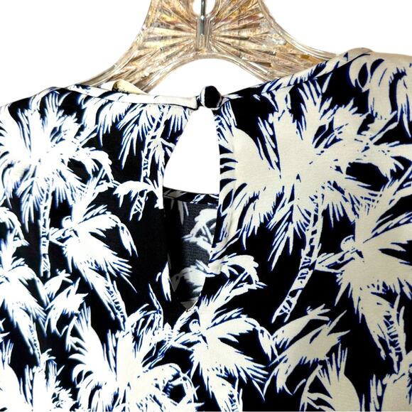 Diane Von Furstenberg Arlene Top - BLACK & WHITE - Picture 8 of 9